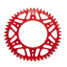 ЗАДНЯ ЗІРОЧКА АЛЮМІНІЄВА GROSSKOPF T7075 (ERGAL) КОЛІР ЧЕРВОНИЙ 289 48 (28948) HONDA CR/CRF '83-'22, BETA RR '13-'22, (JTR210.48) (LANC.520)