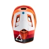 LEATT (НОВИНКА 2024) ШОЛОМ ВЕЛОСИПЕДИ MTB GRAVITY 4.0 V24 HELMET FLAME КОЛІР POMARANCZOWY\/BORDOWY\/BIALY РОЗМІР S (55-56 CM) - зображення 5
