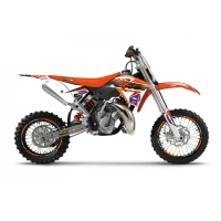 BLACKBIRD КОМПЛЕКТ НАЛІПОК (OKLEIN) KTM SX 65 '09-'15 DREAM 5 КОЛІР КОЛІР ПОМАРАНЧ ЧОРНИЙ