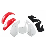 UFO КОМПЛЕКТ ПЛАСТІКОВ HONDA CR 125 '98-'99, CR 250 '97-'99 КОЛІР OEM (CZERWONY/BIALY) (HO094E999)