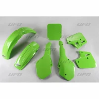 UFO КОМПЛЕКТ ПЛАСТІКОВ KAWASAKI KX 250 '87, КОЛІР ЗЕЛЕНИЙ (KA191E026)