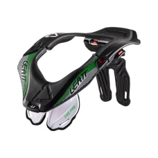LEATT (2022/2023) ЗАХИСТ SZYI 5.5 NECK BRACE BLACK КОЛІР CZARNY/BIALY/ZIELONY РОЗМІР L/XL