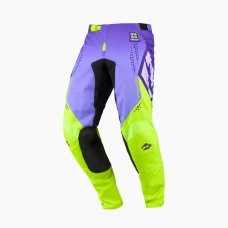 KENNY RACING ШТАНИ CROSS/ENDURO TRACK FOCUS PURPLE КОЛІР FIOLETOWY/ZOLTY FLUO РОЗМІР M (32)