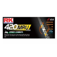 RK ЛАНЦЮГ ПРИВІДНИЙ 420MRU-142 (U-RING) ЗАСТІБКА (CL) W КОМПЛЕКТІ КОЛІР СТАНДАРТ