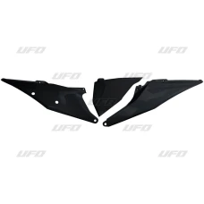 UFO БІК ОБШИВКА + AIRBOX ЧОХОЛ ЛІВА KTM125-525 SX/SXF 19-22 EXC/EXC-F 20-23 ЧОРНИЙ