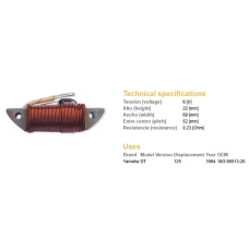 DZE КОТУШКА UZWOJENIA WZBUDZAJACA ЗАПАЛЮВАННЯ YAMAHA DT 125R '94 (1202-02) (OEM:18G-85513-20)