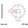 ПЕРЕДНЯ ЗІРКА JR CHT 428 15 SUZUKI DR-Z 50 '19-21', DR-Z 70 '08-18', DS\/JR\/RM\/RG\/GT\/TS 80 '77-03' (42815JT) (LANC. 428) - зображення 1