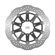 NG ДИСК ТОРМОЗНИЙ ПЕРІД KAWASAKI ER6 F/N, ZX 10R 04-15, ZX6R 05-16, KLE 650 VERSYS 07-15, Z 750 (300X80X5MM) (5X10,MM) WAVE PLYWAJACA (МАТЕРІАЛ ALUMINIOWY,CZARNY)