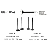 VESRAH КЛАПАН ВИПУСКНИЙ HONDA CMX 250 REBEL '96-20' (OEM: 14721-KC1-920) (1 ШТ.) (MADE IN JAPAN)