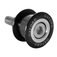 OXFORD SPINNERS ПРЕМІУМ-КЛАС РОЛИКИ (SLIDERY) ГВИНТОВИЙ DO ВАЖЕЛЯ M6X1 Z ПІДШИПНИКОМ КОЛІР ЧОРНИЙ