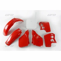 UFO КОМПЛЕКТ ПЛАСТІКОВ HONDA CR 500 '89-'90 КОЛІР OEM (CZERWONY/BIALY) (HO091E999)