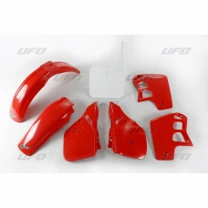 UFO КОМПЛЕКТ ПЛАСТІКОВ HONDA CR 500 '89-'90 КОЛІР OEM (CZERWONY/BIALY) (HO091E999)