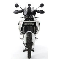 CROSSPRO GMOLE АЛЮМІНІЄВІ КРИШКИ ДВИГУНА I РАДІАТОРІВ DUCATI DESERT X '22- (PASUJA DO ORYGINALNEJ ВІНІЛ ПІД ДВИГУН) КОЛІР ЧОРНИЙ