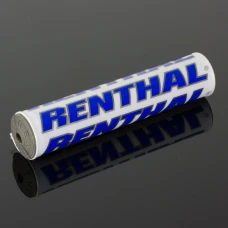 RENTHAL GABKA NA КЕРМА SX PAD (240MM) КОЛІР БІЛИЙ/СИНІЙ Z ЛОГОТИП RENTHAL