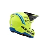 ALPINESTARS ШОЛОМ SM3 YOUTH RADIUM ЖОВТИЙ FLUO\/BLACK\/BLUE YM 50-51CM - зображення 5