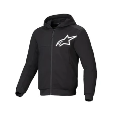 ALPINESTARS HOODIE ХРОМ V2 BLACK/WHITE L