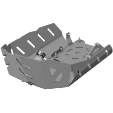 CROSSPRO 2025 ЗАХИСТ ДВИГУНА АЛЮМІНІЙ BENELLI TRK 702 / 702 X '23-'24 КОЛІР ЧОРНИЙ (KOMPATYBILNA Z РОЗ'ЄМ ЦЕНТРАЛЬНА МОТОЦИКЛА))