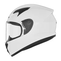 NOX ШОЛОМ INTEGRALNY (ПОВНИЙ FACE) N731 KID / JUNIOR (DZIECIECY) КОЛІР БІЛИЙ БЛИСК РОЗМІР L