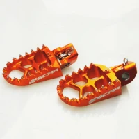 SCAR RACING ПІДНІЖКИ АЛЮМІНІЄВІ EVO KTM SX / SXF / EXC КОЛІР КОЛІР ПОМАРАНЧ