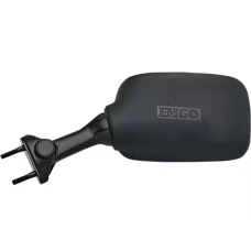 EMGO 2025/02 ДЗЕРКАЛО KAWASAKI GPZ 500 '94-'09, ZX-6R '95-'97, ZXR 750 '92-'03 ЛІВА (OEM: 56001-1376) КОЛІР ЧОРНИЙ (УЗОР ОРИГІНАЛУ) (УПРАВЛІННЯ)