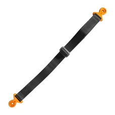 BIKETEC РЕМІНЬ DO WYCIAGANIA МОТОЦИКЛА ПІД KTM, 530CM X 2,5MM X 25MM  КОЛІР МАТЕРІАЛ ЧОРНИЙ, MATEAL КОЛІР ПОМАРАНЧ