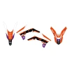 BLACKBIRD КОМПЛЕКТ НАЛІПОК (OKLEIN) KTM SX\/SX-F '11-'12, EXC\/EXC-F '12-'13 DREAM 5 КОЛІР КОЛІР ПОМАРАНЧ ЧОРНИЙ - зображення 2