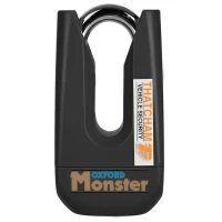 OXFORD ЗАХИСТ ПРОТИКРАДІЖКА KLODKA NA ДИСКИ ТОРМОЗНИЙ MONSTER КОЛІР ЧОРНИЙ