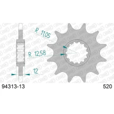 AFAM 2026/04 ШЕСТЕРНЯ ПЕРІД 2102 13 GAS GAS EC 125/200/250/300/400/450/515 '00-18' (JTF715.13) (LANC. 520)