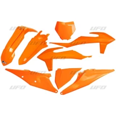 UFO КОМПЛЕКТ ПЛАСТІКОВ KTM SX 125/150/250 '19-'22, SXF (SX-F) 250/350/450 '19-'22 КОЛІР КОЛІР ПОМАРАНЧ (KT522E127)