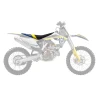 BLACKBIRD ПОКРИВКА\/ПОКРИВКА NA СИДІННЯ HUSQVARNA FC\/TC '14-'15, TE\/FE '14-'16, DREAM 3 КОЛІР ЧОРНИЙ\/ NIEBIESKI\/ZOLTY - зображення 2