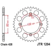ЗАДНЯ ЗІРКА JR 4351 49 HONDA CRF 125FB '15-'21 (JTR1204.49) (LANC. 428) - зображення 2