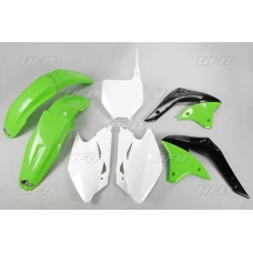 UFO КОМПЛЕКТ ПЛАСТІКОВ KAWASAKI KXF 450 '06 КОЛІР OEM (ZIELONY/BIALY) (KA205E999)
