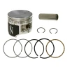 NAMURA ПОРШЕНЬ YAMAHA YFM 125 (YFM125) GRIZZLY '04-13, BREEZE '91-04 (КІЛЬЦЯ NA-40019-2R) (49,47MM=+0,50MM) - зображення 2