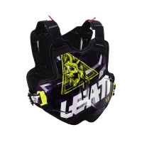 LEATT (НОВИНКА 2024) ЗАХИСТ КЛІТКИ ГРУДНОЇ (BUZER) CHEST ПРОТЕКТОР 1.5 TORQUE UV КОЛІР FIOLETOWY/ZOLTY FLUO РОЗМІР УНІВЕРСАЛЬНИЙ