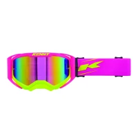 KENNY RACING ОКУЛЯРИ PERFORMANCE EVO 2 NEON PINK- ЗЕРКАЛО КОЛІР КОЛІР РОЗОВИЙ/ ЖОВТИЙ FLUO