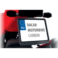 BIKETEC РАМКА DO ТАБЛИЦІ (NA TABLICE)  REJESTRACYJNEJ MOTOCYKL/MOTORBIKE КОЛІР КАРБОН