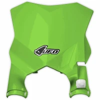 UFO STADIUM ПЕРІД НОМЕР ПЛИТА KX250F 17-.. / KX450F 16-.. ЗЕЛЕНИЙ 026