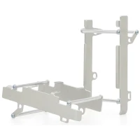 CROSSPRO НОВИНКА КРИШКИ РАДІАТОРА АЛЮМІНІЄВІ МОДЕЛЬ LIGHT ICE (DO МОТОЦИКЛА БЕЗ ВЕНТИЛЯТОРА) BETA RR 2T 250/300 '20-, RR 4T 350/390/430/480/500 '20-'22 КОЛІР СРІБНИЙ