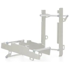 CROSSPRO НОВИНКА КРИШКИ РАДІАТОРА АЛЮМІНІЄВІ МОДЕЛЬ LIGHT ICE (DO МОТОЦИКЛА БЕЗ ВЕНТИЛЯТОРА) BETA RR 2T 250/300 '20-, RR 4T 350/390/430/480/500 '20-'22 КОЛІР СРІБНИЙ