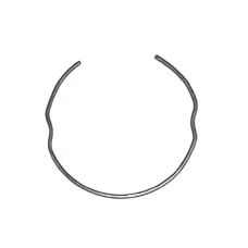 TOURMAX ЗАХИСТ ДЛЯ ГЕРМАТИЗАЦІЇ ПЕРІД ПІДВІСКИ (1 ШТУКИ. 1,6 X 46 MM) HONDA NSR 50R '97-'00, SH 50 '96-'01, SZX 50 S/X '98-'01, NSR 75 '94-'00 (MADE IN JAPAN)