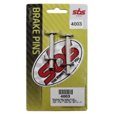 SBS WIESZAKI (TRZPIENIE) КОЛОДОК ТОРМОЗНИХ ПЕРІД / ЗАД KAWASAKI KTM / HUSQVARNA - НАБІР 2 ШТУКИ