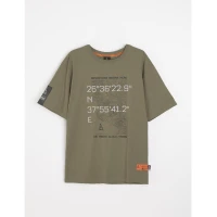 DIVERSE (2025) EXTREME TEAM - DAKAR RALLY СОРОЧКА (T-SHIRT) DKR OV 0924 КОЛІР ХАКІ РОЗМІР M