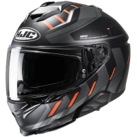 HJC ШОЛОМ I71 SIMO BLACK/GRAY/FLUO ПОМАРАНЧЕВИЙ КОЛІР MC6H XS 54-55CM