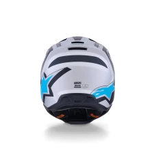 ШОЛОМ SHOT ALPINESTARS S-M3 HEAT, КОЛІР ЧОРНО/СРІБЛЯСТИЙ, РОЗМІР  S