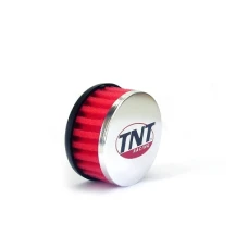TNT ПРОДУВУ ФІЛЬТР, R-BOX, ЧЕРВОНА, З'ЄДНАННЯ Ø 28/35MM, (Ø 85MM L. 39MM)