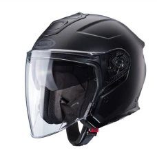 CABERG ШОЛОМ ВІДКРИТИЙ JET ВІДКРИТИЙ FLYON II BLACK КОЛІР ЧОРНИЙ МАТОВА РОЗМІР XL (PINLOCK W КОМПЛЕКТІ)