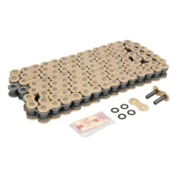 DID 525ZVMX2G&G-128 ЛАНЦЮГ ЗОЛОТИЙ / ЗОЛОТИЙ (128 ЛАНКИ) X-RING (525ZVMXGB128)(OTWARTY + КРИШКА)