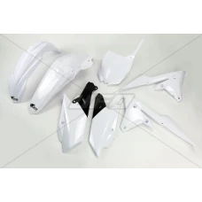 UFO КОМПЛЕКТ ПЛАСТІКОВ YAMAHA YZF 250 '12-'18, YZF 450 '14-'17 КОЛІР БІЛИЙ (YA318E046)