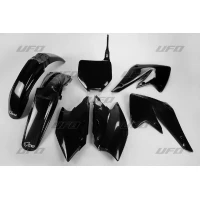 UFO КОМПЛЕКТ ПЛАСТІКОВ KAWASAKI KXF 250 '04-'05 КОЛІР ЧОРНИЙ (KA203E001)