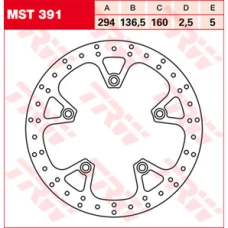 TRW LUCAS ДИСК ТОРМОЗНИЙ ЗАД BMW K 1200 / 1300 GT 06-11 (АКЦІЯ)